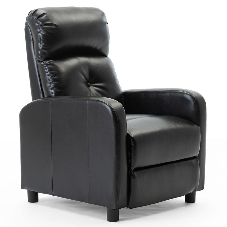Three Posts Clearfield Faux Leather Manual Recliner & Reviews Wayfair